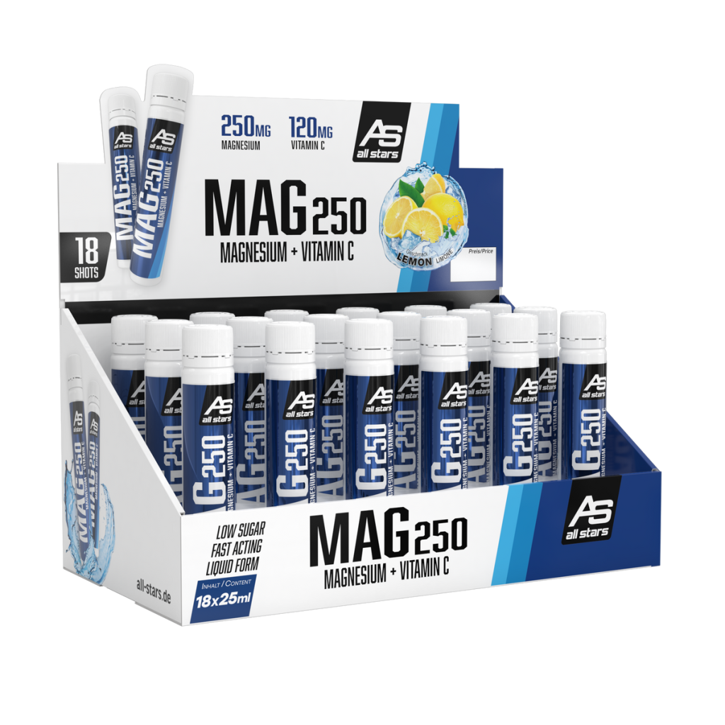 MAG 250 LIQUID, 25 ml x 18 vnt.