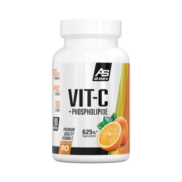VITAMIN C + PHOSPHOLIPIDE, 90 kapsulių