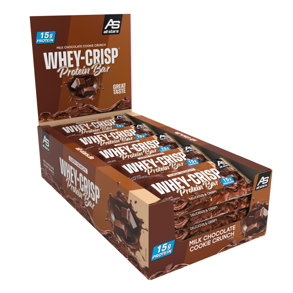 WHEY-CRISP, 50 g - etiketė