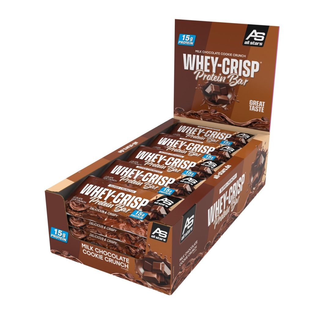WHEY-CRISP, 50 g - etiketė