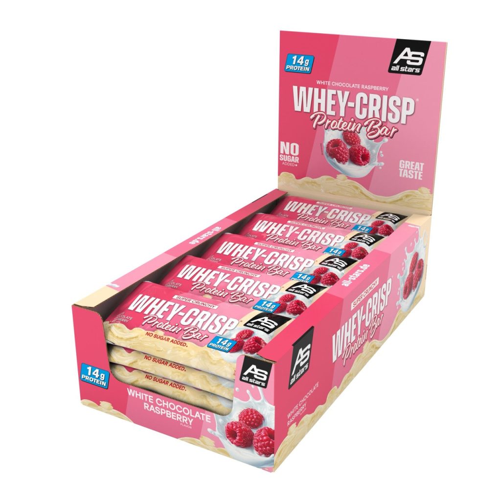WHEY-CRISP, 50 g - etiketė