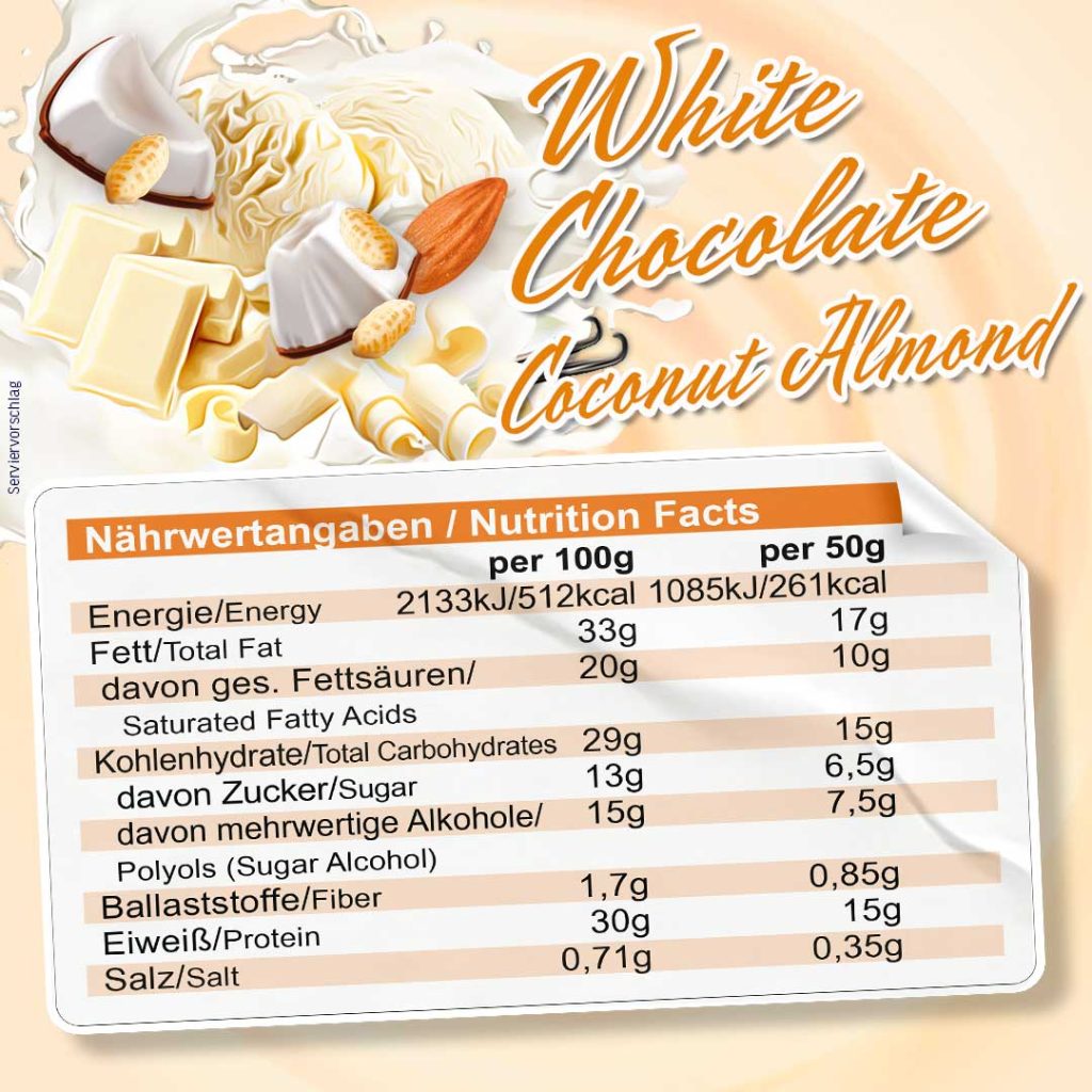 WHEY-CRISP, 50 g - etiketė