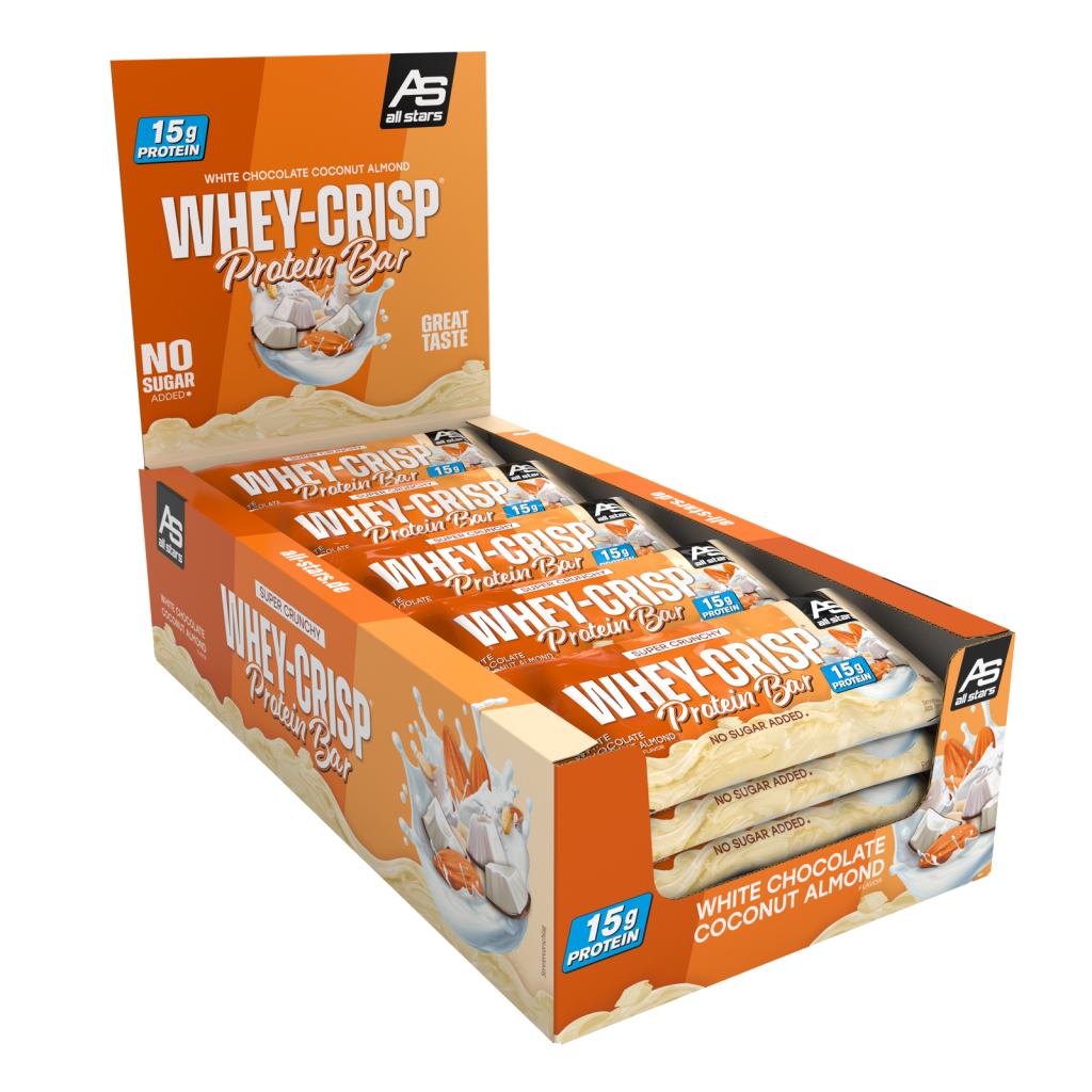 WHEY-CRISP, 50 g - etiketė