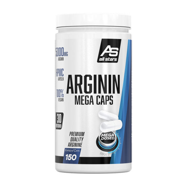 ARGININ MEGA CAPS,150 kapsulių